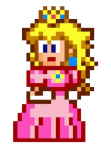 pixel art super mario