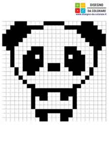 semplici pixel art animali