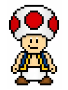 toad pixel art