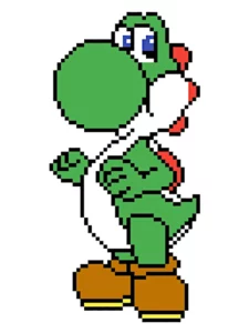 yoshi pixel art