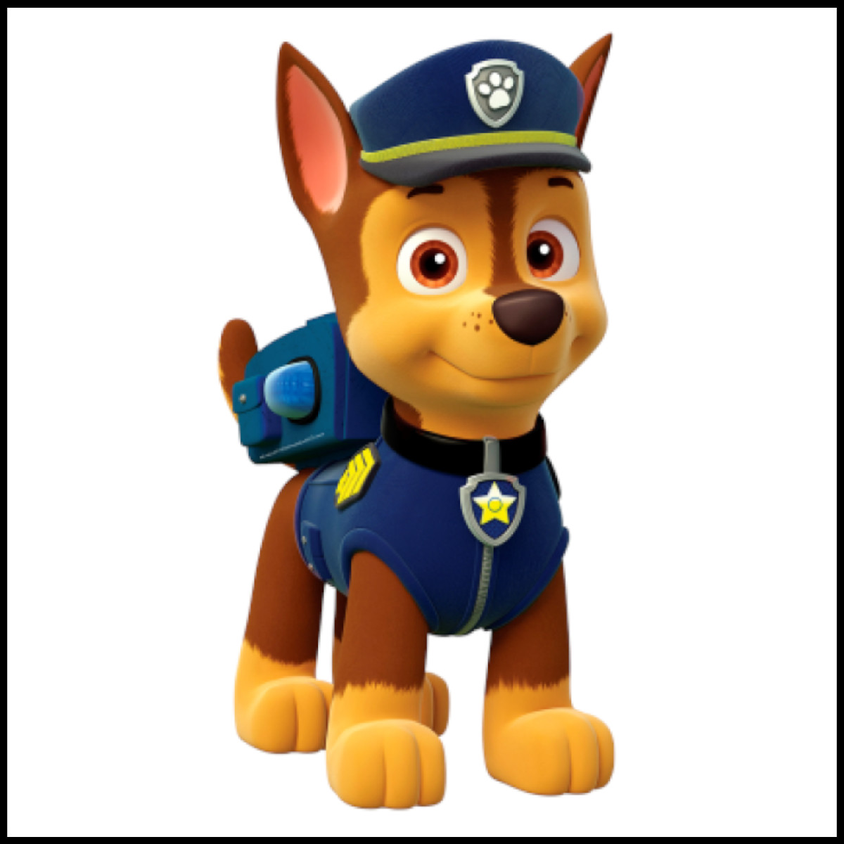 chase paw patrol da colorare