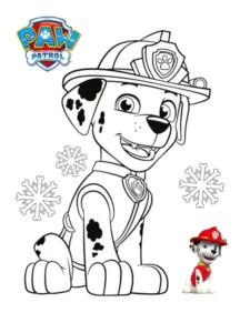 disegni da colorare marshall