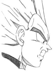 disegni di vegeta