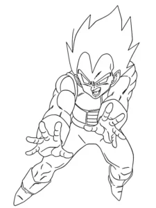 disegni di vegeta
