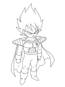 disegni di vegeta