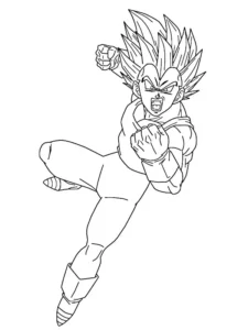 disegni di vegeta