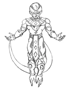 golden freezer da colorare