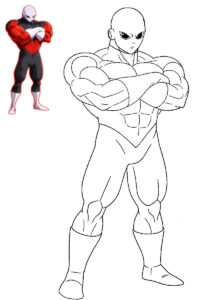jiren da colorare