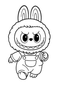 labubu disegno da colorare
