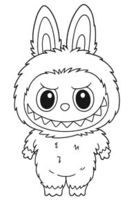 labubu disegno facile