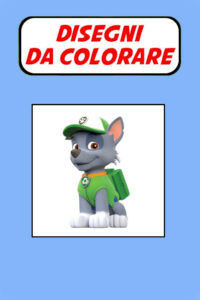 rocky paw patrol da colorare pdf