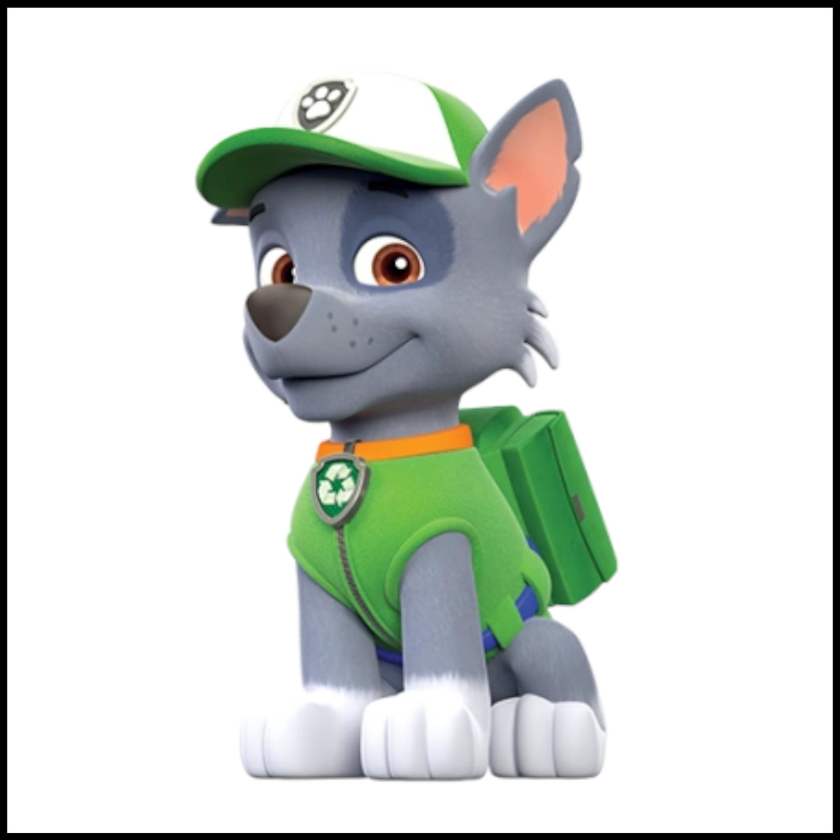 rocky paw patrol da colorare