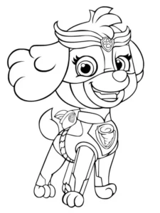 super skye da stampare