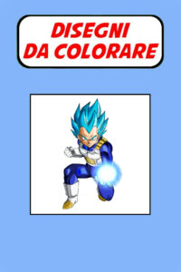 vegeta da colorare pdf