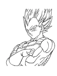 vegeta disegno