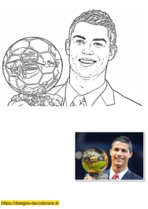 cristiano ronaldo disegno