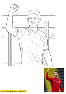 disegni da colorare ronaldo