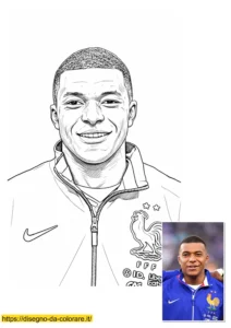 disegni di mbappe