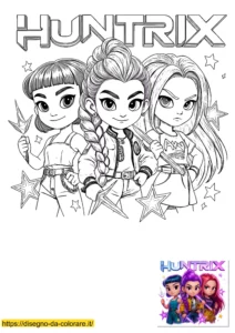 disegni huntrix