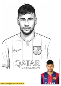 disegno di neymar​