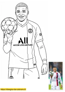 disegno mbappe disegno mbappe