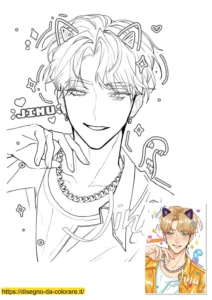 kpop demon hunters disegni