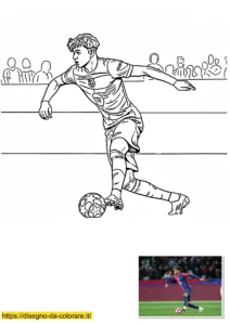 lamine yamal disegno da colorare lamine yamal disegno da colorare