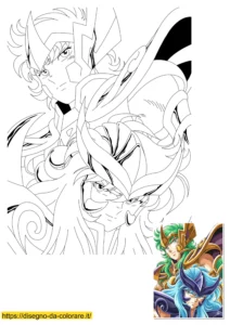 manga disegni da colorare