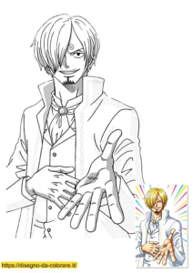 manga disegni da colorare