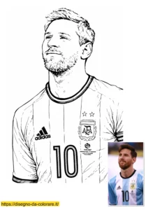 messi da colorare messi da colorare