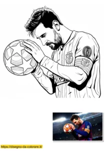 messi disegno
