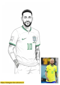 neymar disegno neymar disegno