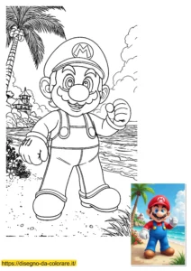 Super mario da stampare : Mario Bros pronto per l'avventura