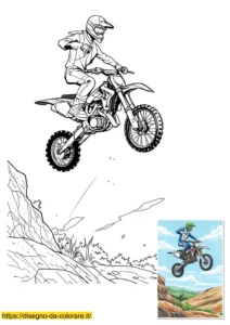 disegni da colorare motocross disegni da colorare motocross