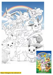 disegni pokemon da colorare disegni pokemon da colorare