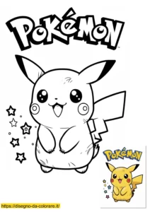 pikachu da stampare e colorare pikachu da stampare e colorare