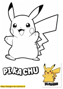 pikachu disegno da colorare pikachu disegno da colorare