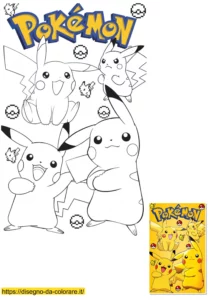 pikachu pokemon da colorare pikachu pokemon da colorare