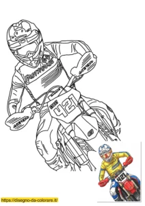 pilota da colorare pilota da colorare