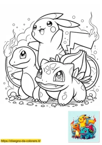 pokemon colorare pokemon colorare