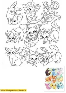 pokemon da colorare pokemon da colorare