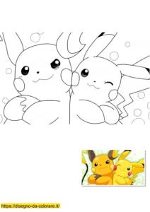 raichu pokemon da colorare raichu pokemon da colorare