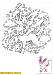sylveon pokemon da colorare sylveon pokemon da colorare