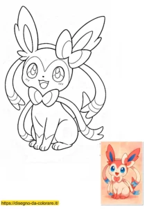 sylveon pokemon da colorare sylveon pokemon da colorare