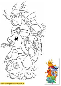 tutti pokemon da colorare tutti pokemon da colorare