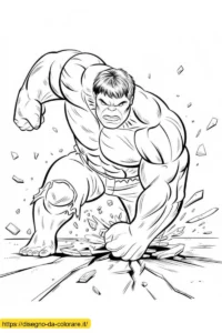 avengers hulk da colorare avengers hulk da colorare