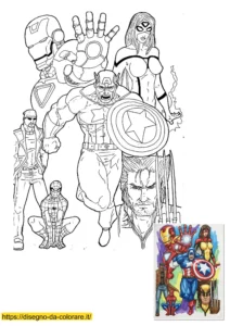 tutti avengers da colorare tutti avengers da colorare