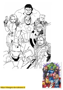 tutti avengers da colorare tutti avengers da colorare